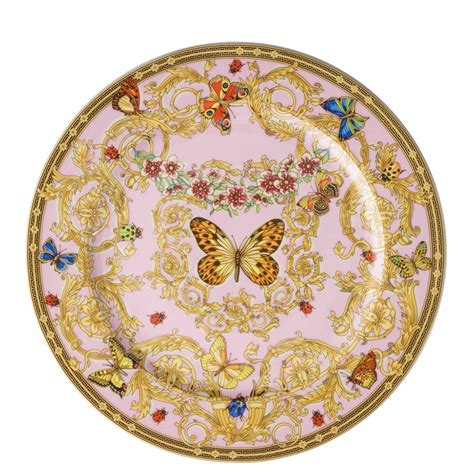 piatto torta le jardin versace|VERSACE HOME Piatto Piano 30 cm Le Jardin de Versace.